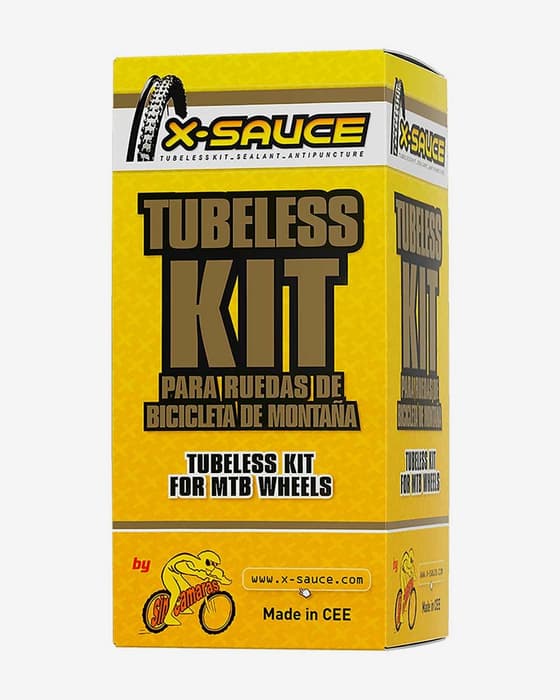 Kit tubeless X-Sauce Válvula Presta 23 mm