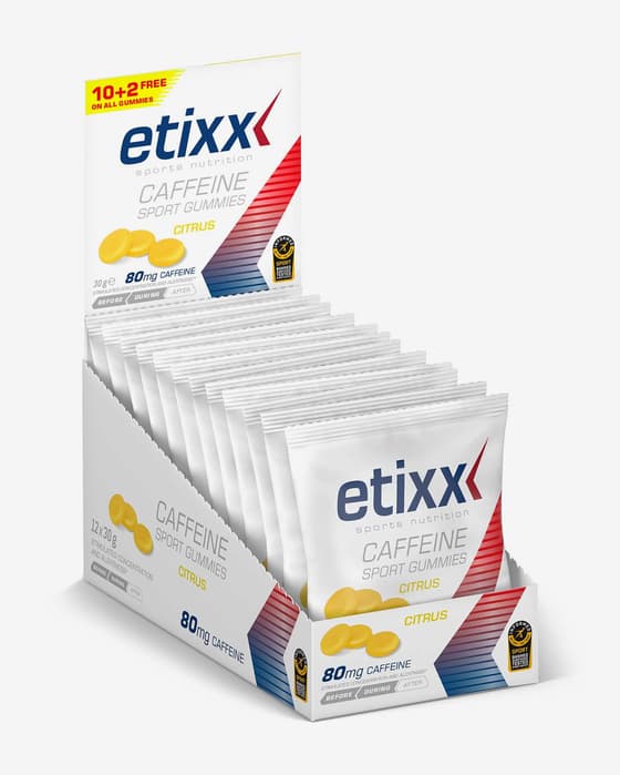 Etixx Sport Cafeïne Gummies (12 stuks)