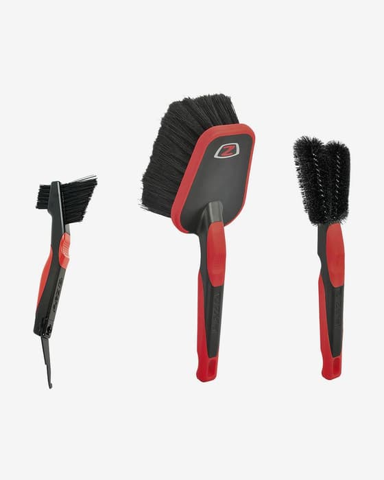 Kit de escovas Zéfal ZB Set preto vermelho