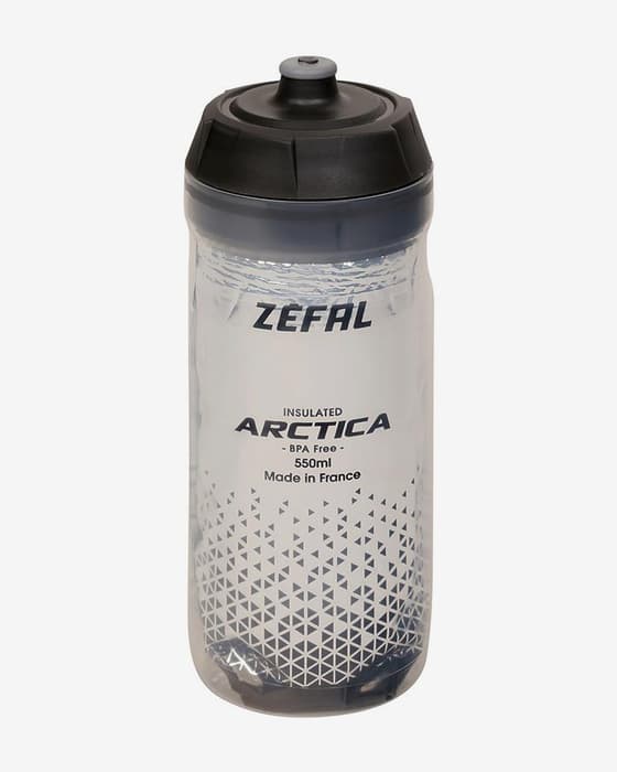 Bidón Zéfal Arctica 55 550 ml plata negro