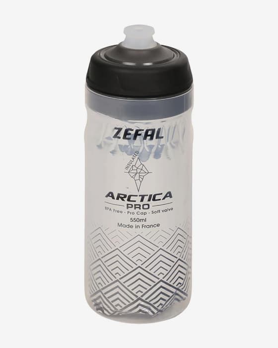 Bidón Zéfal Arctica Pro 55 550 ml plata negro