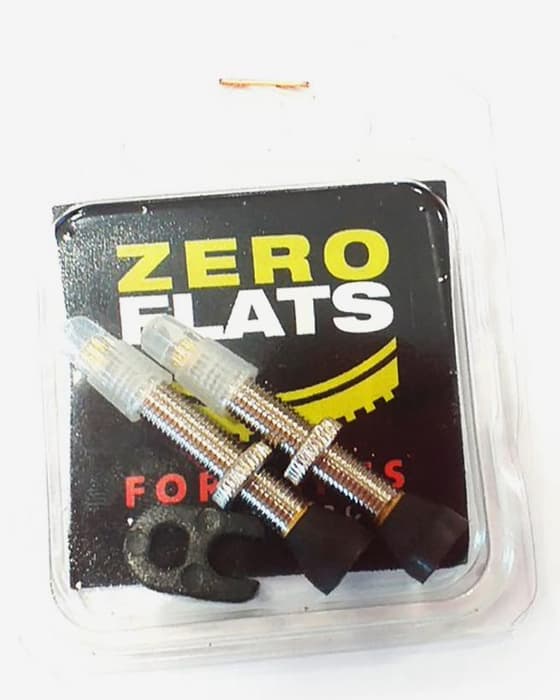 Kit válvulas ZeroFlats Blíster 2 Válvula Presta 44 mm para tubeless