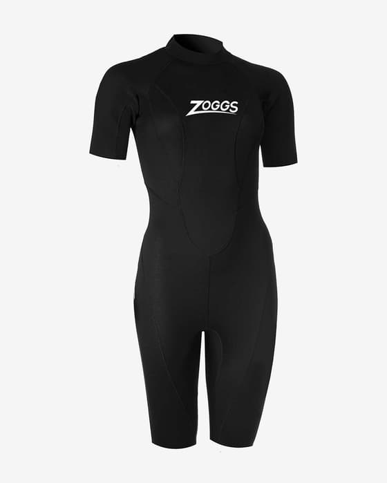 Traje de neopreno Zoggs Ow Multix VS 2.5 manga corta negro rosa mujer