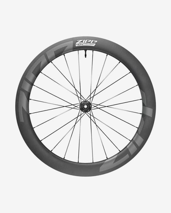 Rueda delantera Zipp 404 Firecrest Disc Brake Center Lock Eje pasante 12x100 mm