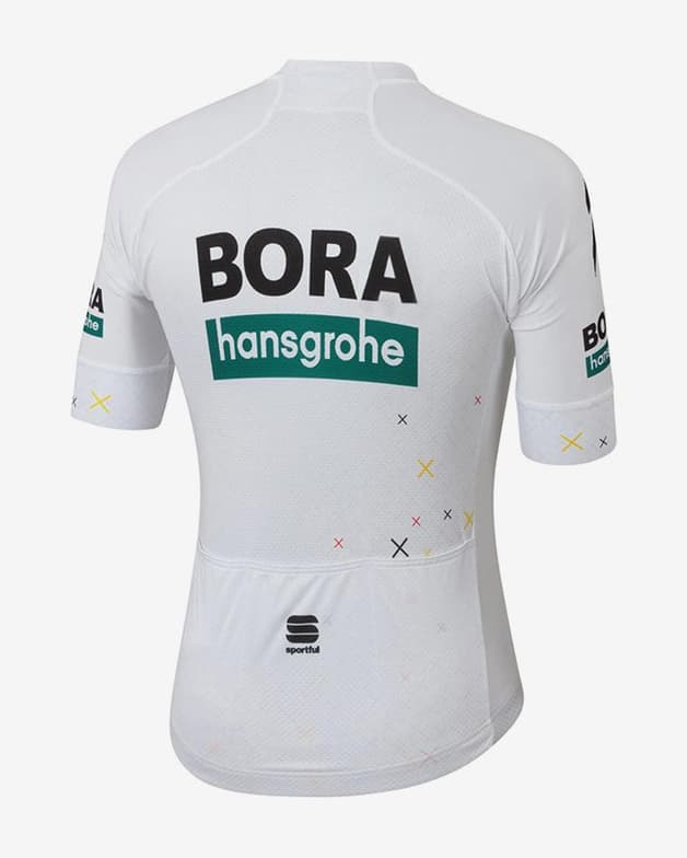 Maillot BORA-hansgrohe 2019 BodyFit Team Fan blanco - #2