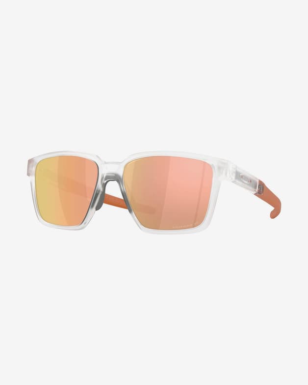 Gafas Oakley Actuator SQ Matte Clear con lentes Prizm Rose Gold Polarized - #1