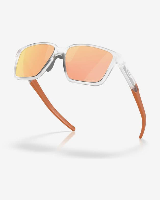 Gafas Oakley Actuator SQ Matte Clear con lentes Prizm Rose Gold Polarized - #4