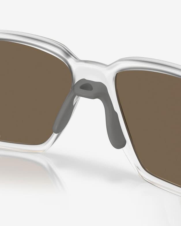 Gafas Oakley Actuator SQ Matte Clear con lentes Prizm Rose Gold Polarized - #6