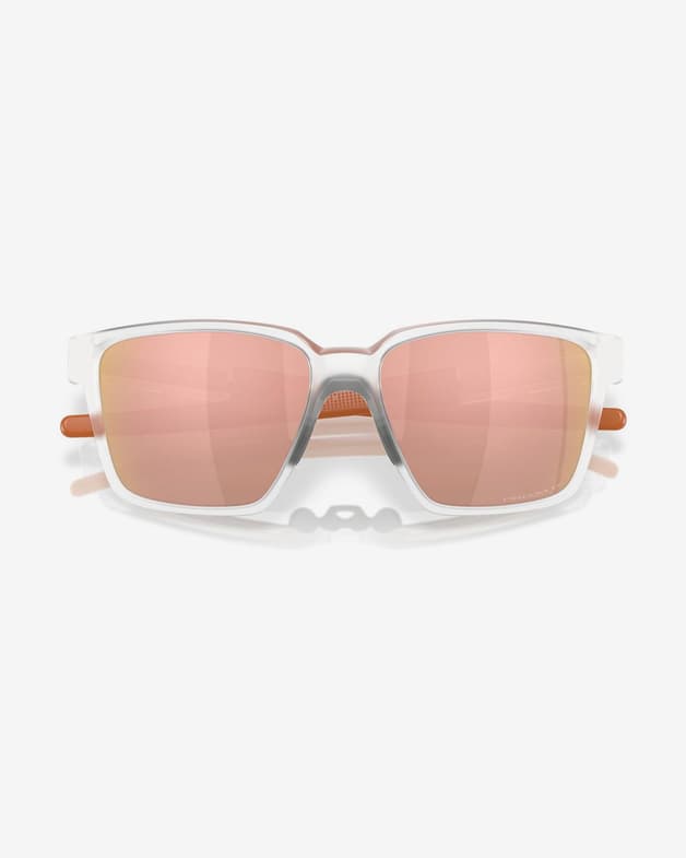 Gafas Oakley Actuator SQ Matte Clear con lentes Prizm Rose Gold Polarized - #8