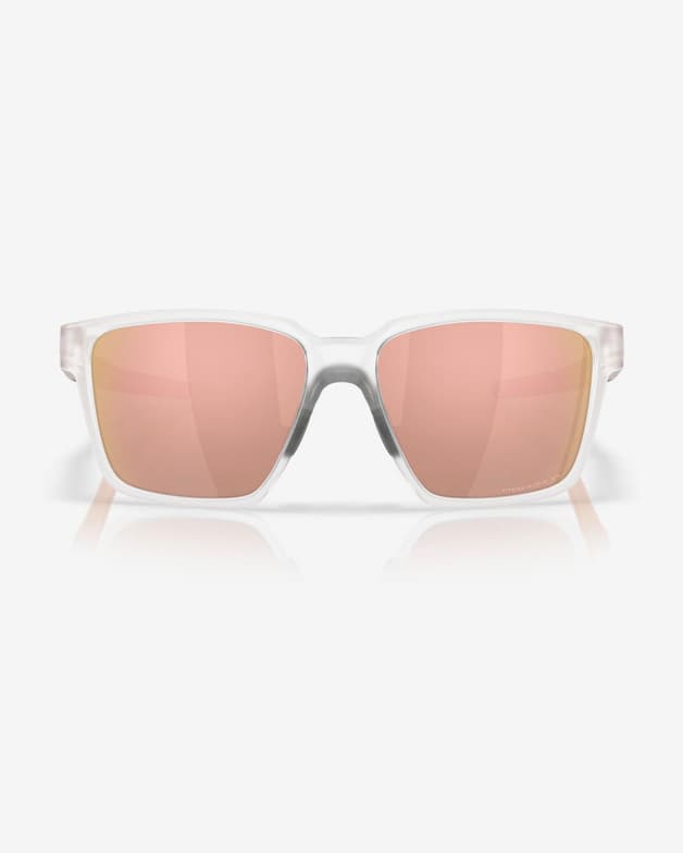 Gafas Oakley Actuator SQ Matte Clear con lentes Prizm Rose Gold Polarized - #9