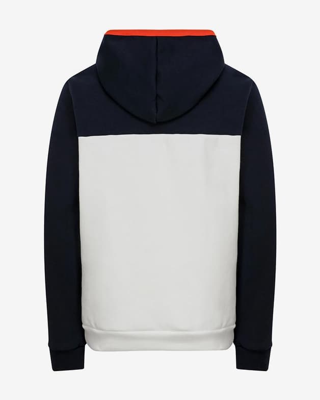Sudadera con capucha Le Coq Sportif Tech Nº1 blanco azul marino rojo infantil - #2
