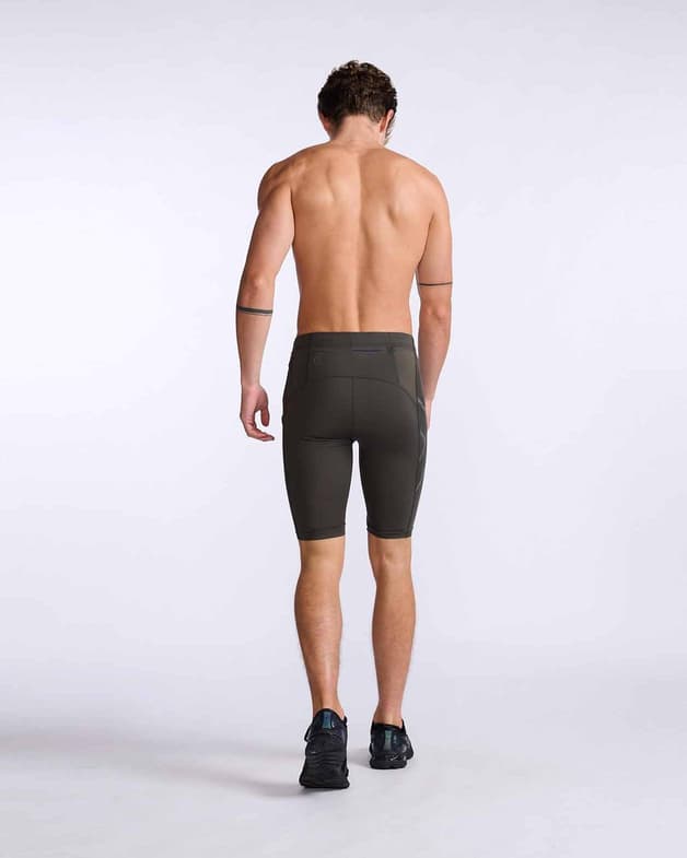 Malla corta 2XU MCS Run Compression negro gris oscuro - #2