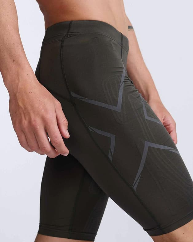 Malla corta 2XU MCS Run Compression negro gris oscuro - #4