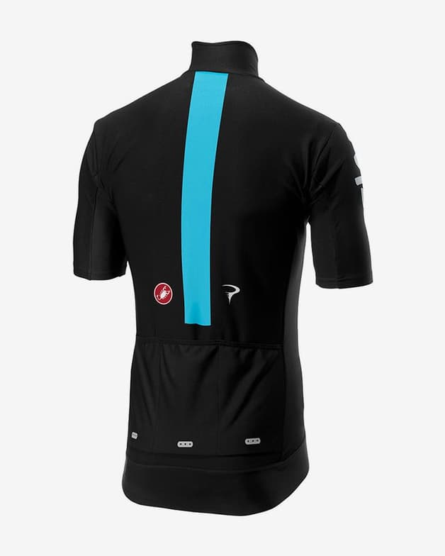 Maillot Team Sky 2019 Gabba 3 Windstopper Rosso Corsa manga corta negro - #2