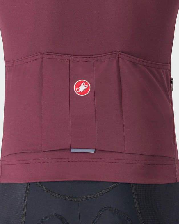 Maillot Castelli Prologo Lite manga corta violeta burdeos - #4