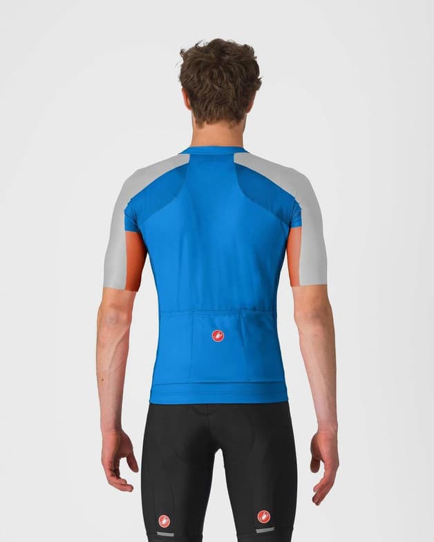 Maillot Castelli Entrata 6 manche courte bleu cobalt - #2