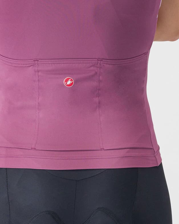 Maillot Castelli Sole tirantes violeta mujer - #3