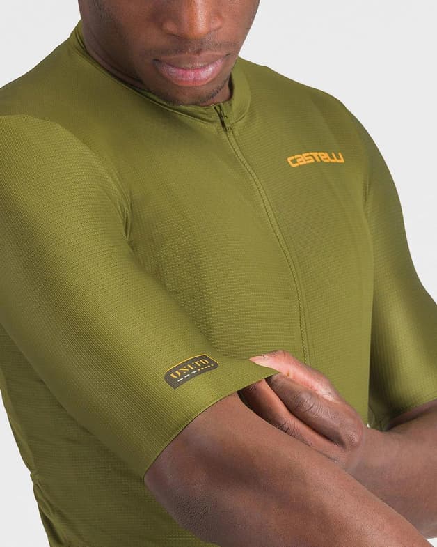 Maillot Castelli Unlimited Entrata 3 manga corta verde oliva - #4