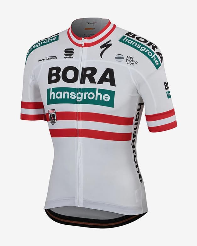 Maillot BORA-hansgrohe 2019 BodyFit Team Austrian Champion - #1