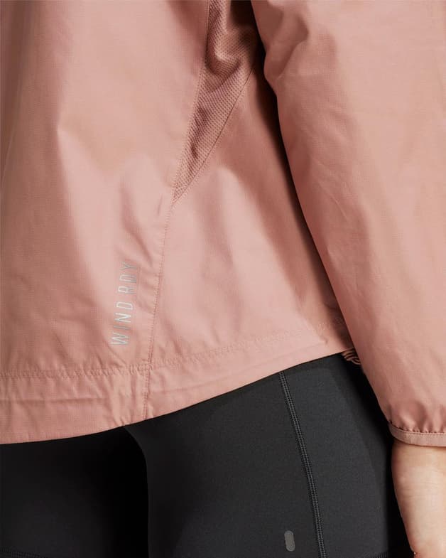 Chaqueta con capucha adidas Own The Run rosa blanco mujer - #6