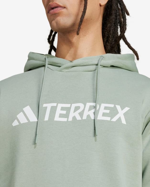 Sudadera con capucha adidas Terrex Multi Large Logo verde blanco - #2
