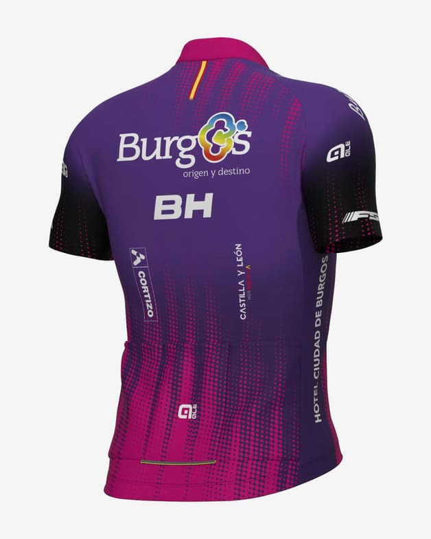 Maillot Burgos BH Replica 2024 manga corta lila rosa - #2