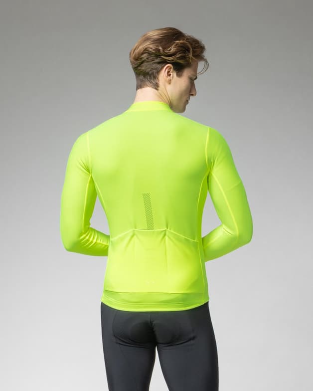 Maillot Alé Pragma Fondo 3.0 manches longues jaune citron - #3