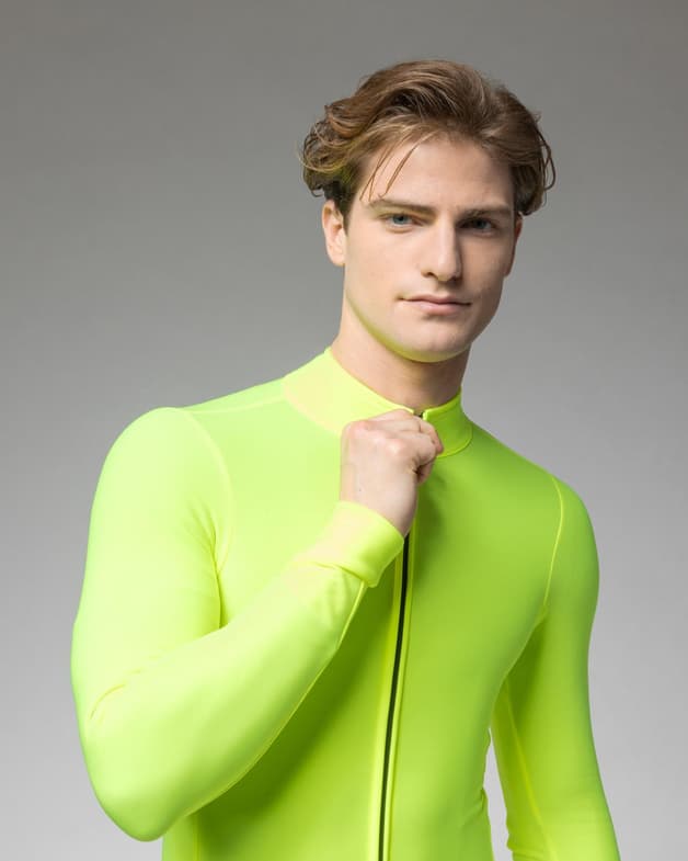 Maillot Alé Pragma Fondo 3.0 manches longues jaune citron - #5