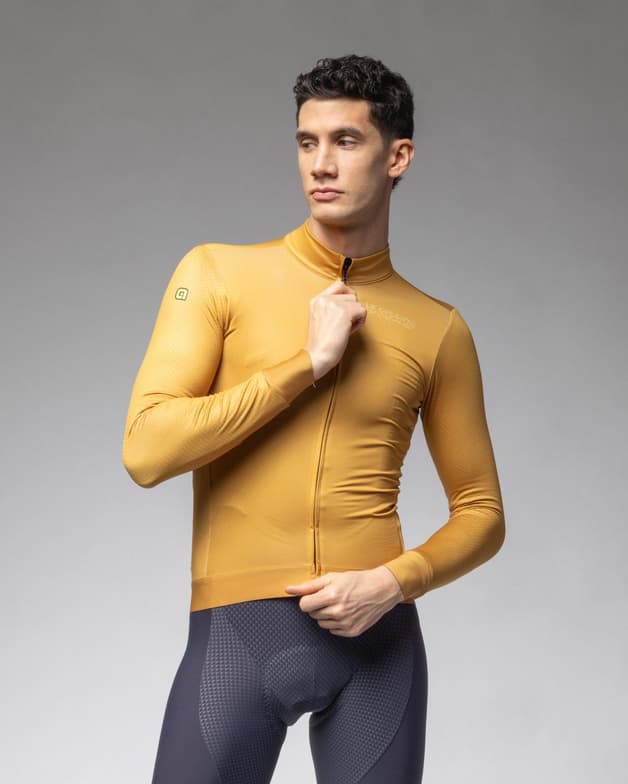 Maillot Alé PR-E Follow Me 2.0 manga larga amarillo anaranjado - #7