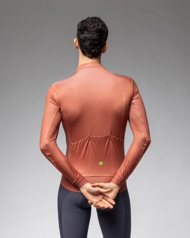 Maillot Alé PR-E Follow Me 2.0 manga larga rojo coral - #4