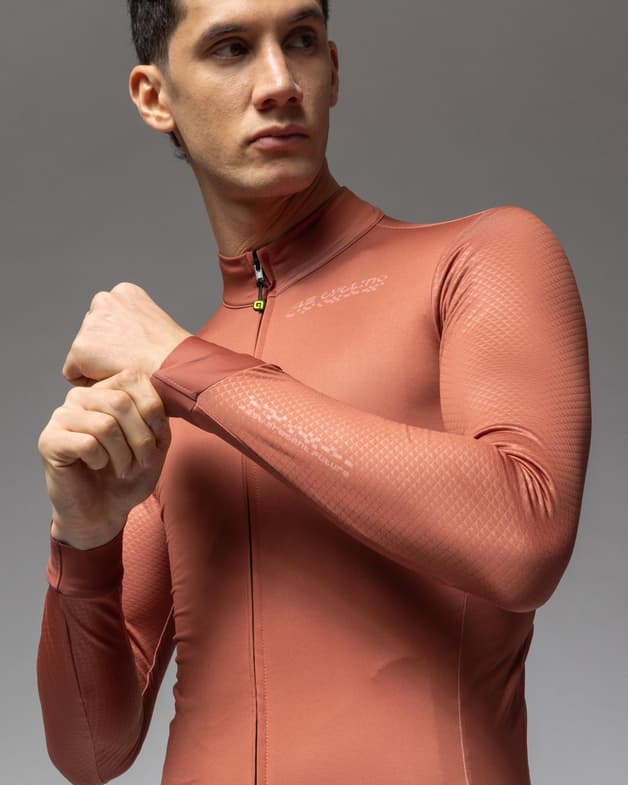 Maillot Alé PR-E Follow Me 2.0 manga larga rojo coral - #5