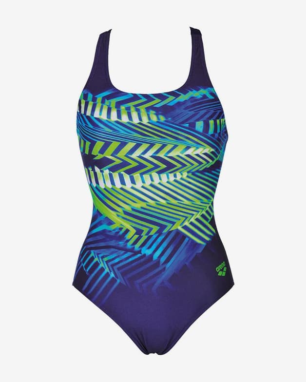 Maillot de bain Arena Spike bleu vert femme  - #1