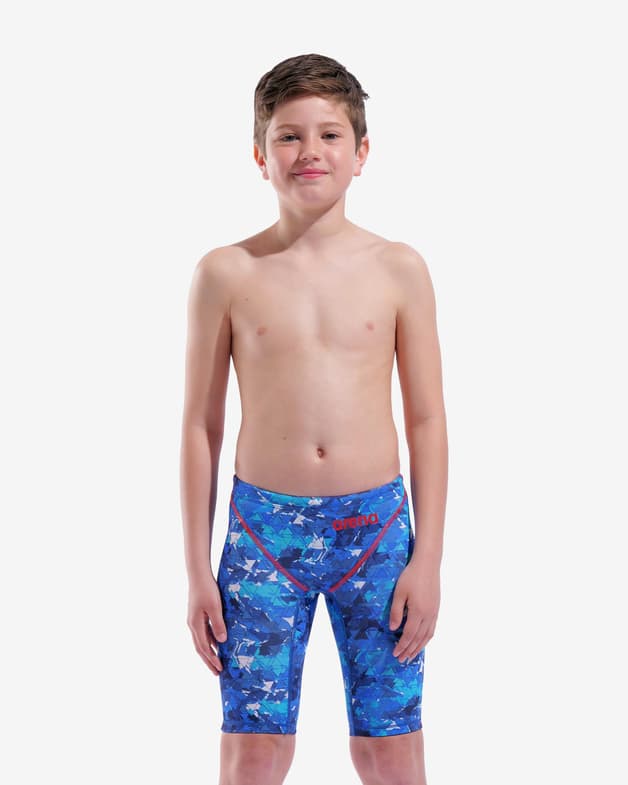 Maillot de bain Arena Powerskin ST Next Splashy Multicolore Jammer bleu enfant - #1