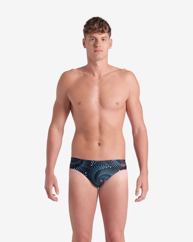 Maillot Arena Fireflow noir bleu - #6