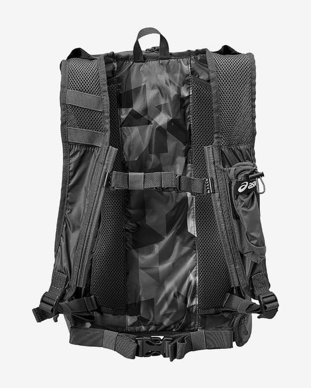 Mochila ASICS Lightweight Running negro plata - #1