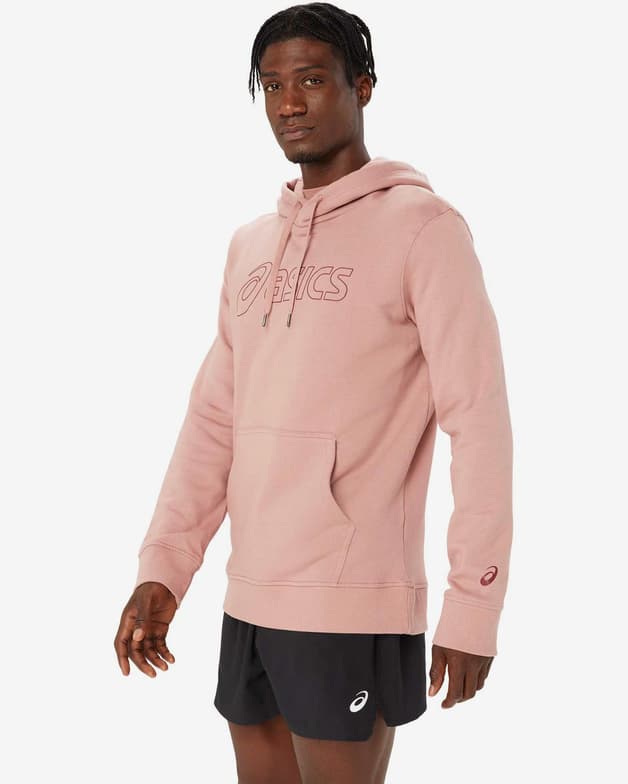 Sudadera con capucha ASICS Logo Sweat rosa - #5