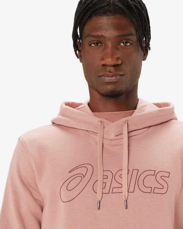 Sudadera con capucha ASICS Logo Sweat rosa - #4