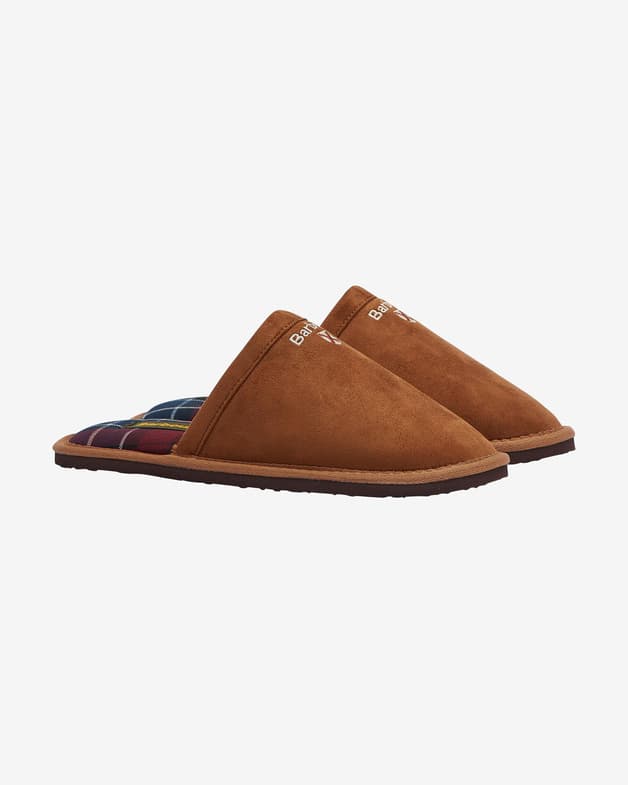 Pantuflas Barbour Everitt Mule marrón - #1
