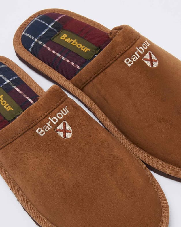 Pantuflas Barbour Everitt Mule marrón - #3