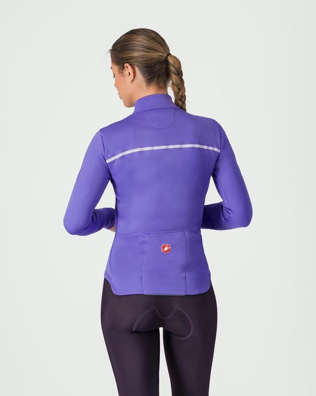 Maillot Castelli Sinergia 2 manga larga violeta ultra mujer - #2