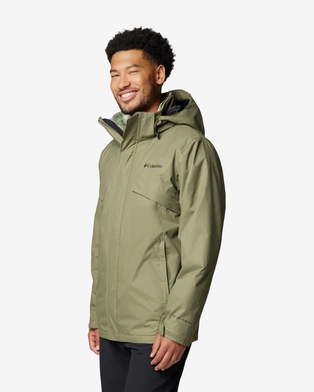 Chaqueta con capucha Columbia Bugaboo III Fleece Interchange verde pálido - #2