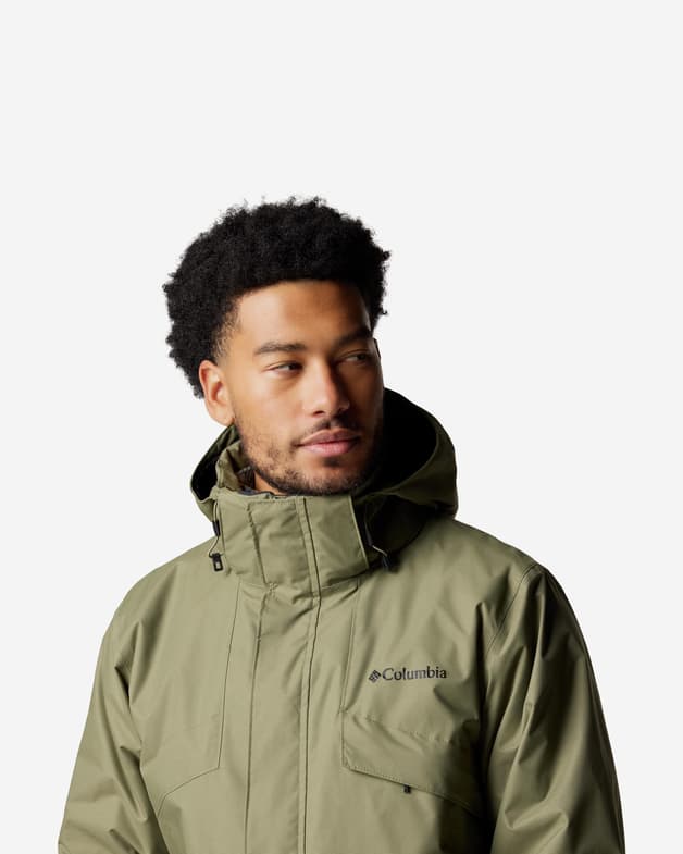 Chaqueta con capucha Columbia Bugaboo III Fleece Interchange verde pálido - #4