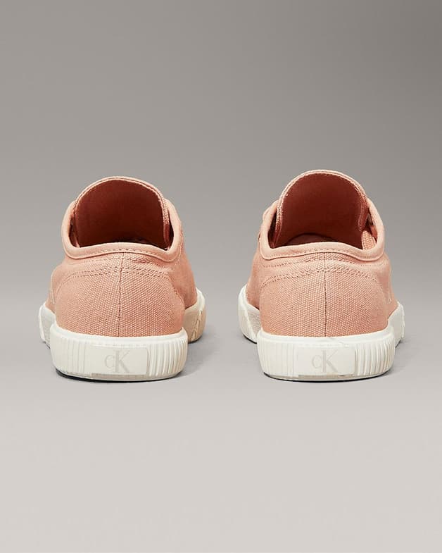 Zapatillas Calvin Klein Essentials Vulc Low rosa claro blanco mujer - #3
