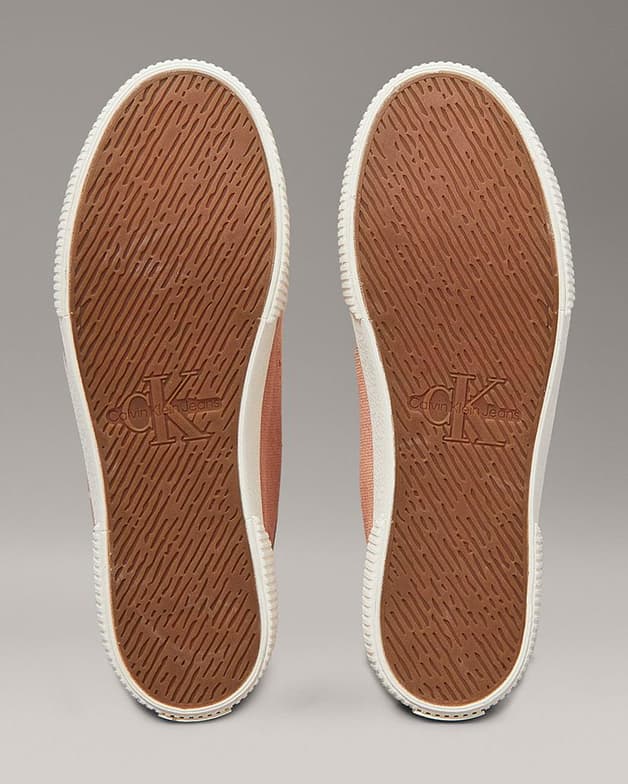 Zapatillas Calvin Klein Essentials Vulc Low rosa claro blanco mujer - #5