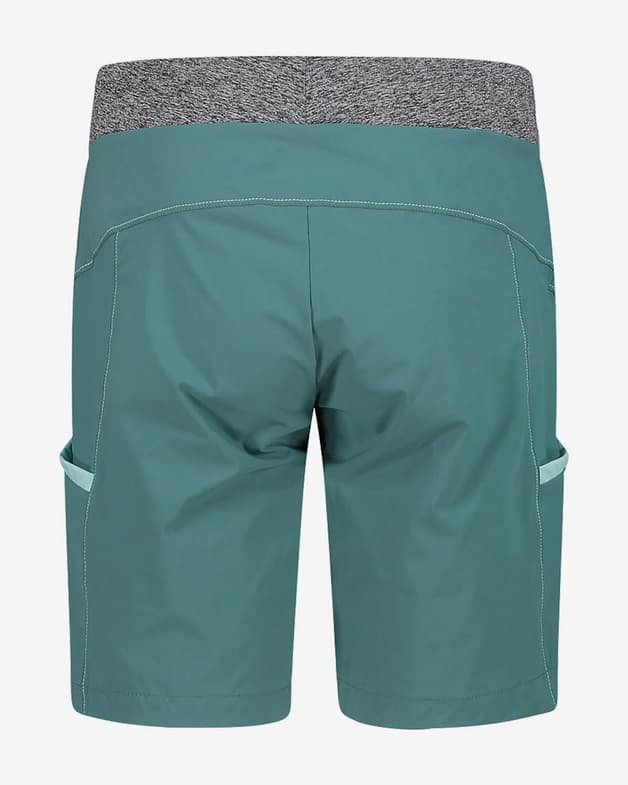 Pantalón corto CMP Light Climb Dry Function azul turquesa gris mujer - #3