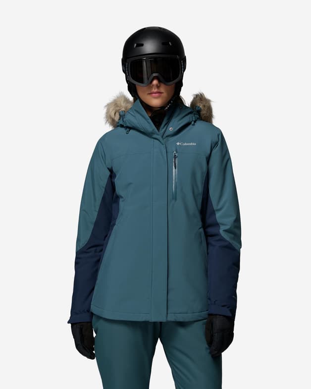 Chaqueta con capucha Columbia Ava Alpine II Insulated azul intenso pálido mujer - #1