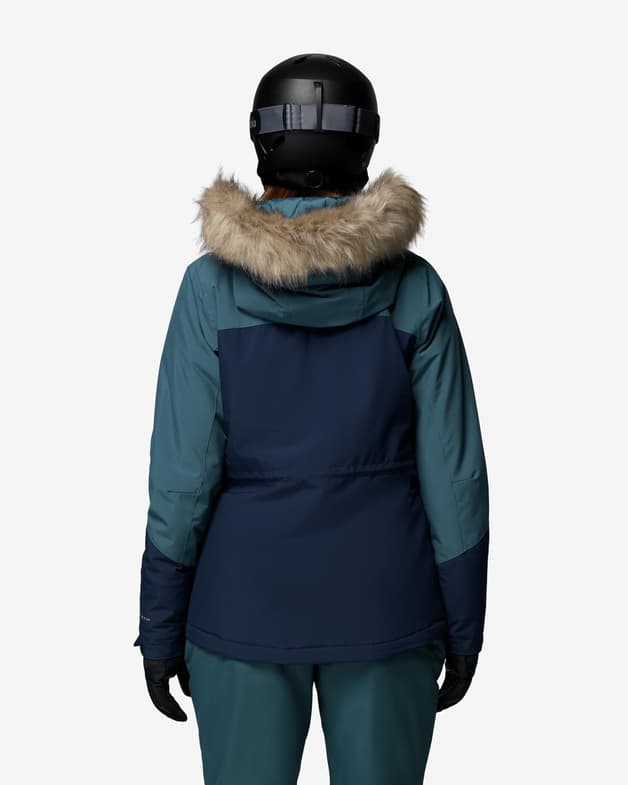 Chaqueta con capucha Columbia Ava Alpine II Insulated azul intenso pálido mujer - #3