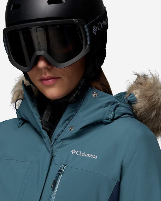 Chaqueta con capucha Columbia Ava Alpine II Insulated azul intenso pálido mujer - #6