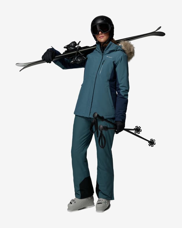 Chaqueta con capucha Columbia Ava Alpine II Insulated azul intenso pálido mujer - #11