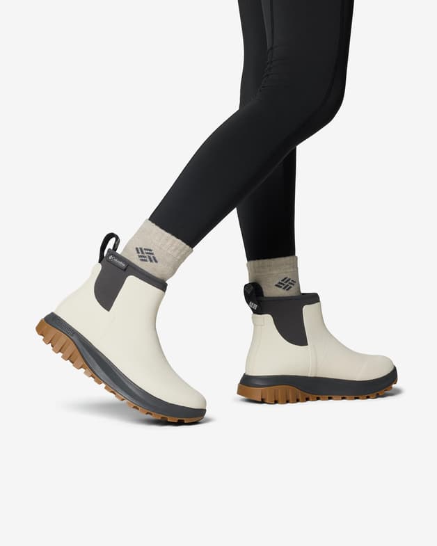 Botas Columbia Snowtrot Slush blanco gris oscuro mujer - #10